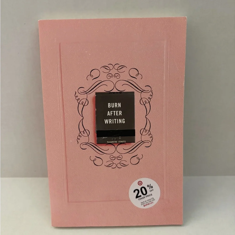 Burn After Writing Journal Sharon Jones Pink Guided Self Reflection Book